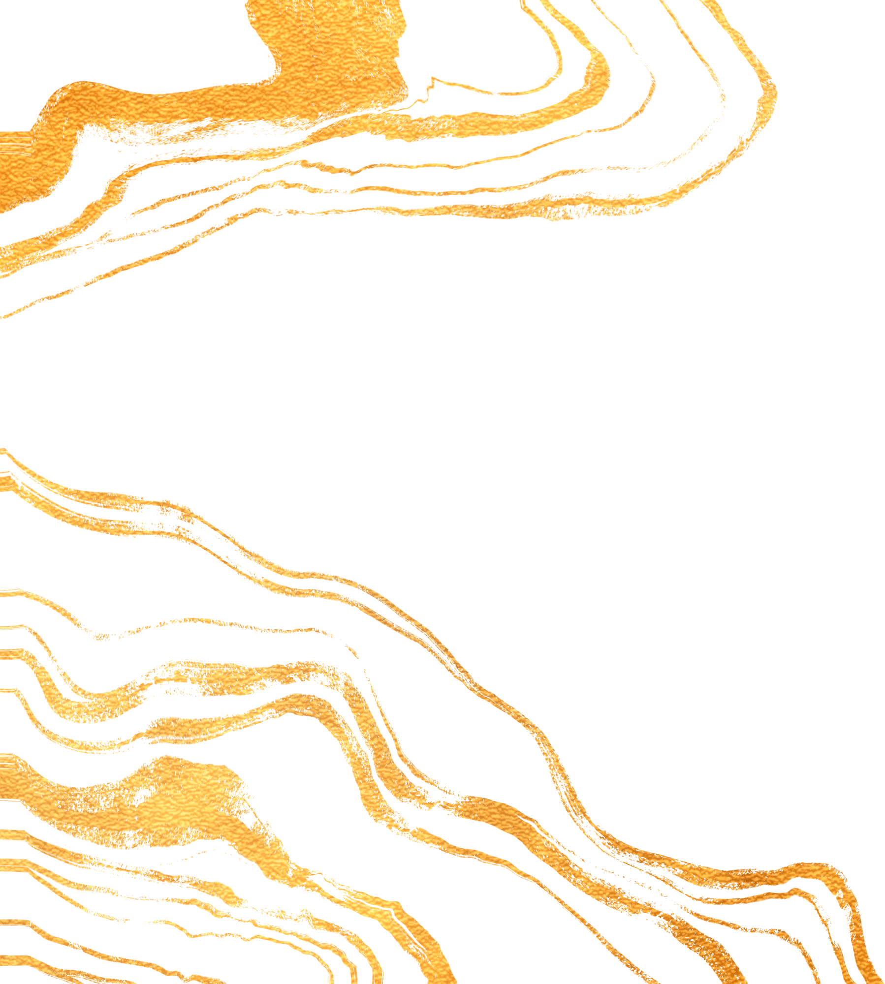 Marbleized Geode Accent Gold Streaks